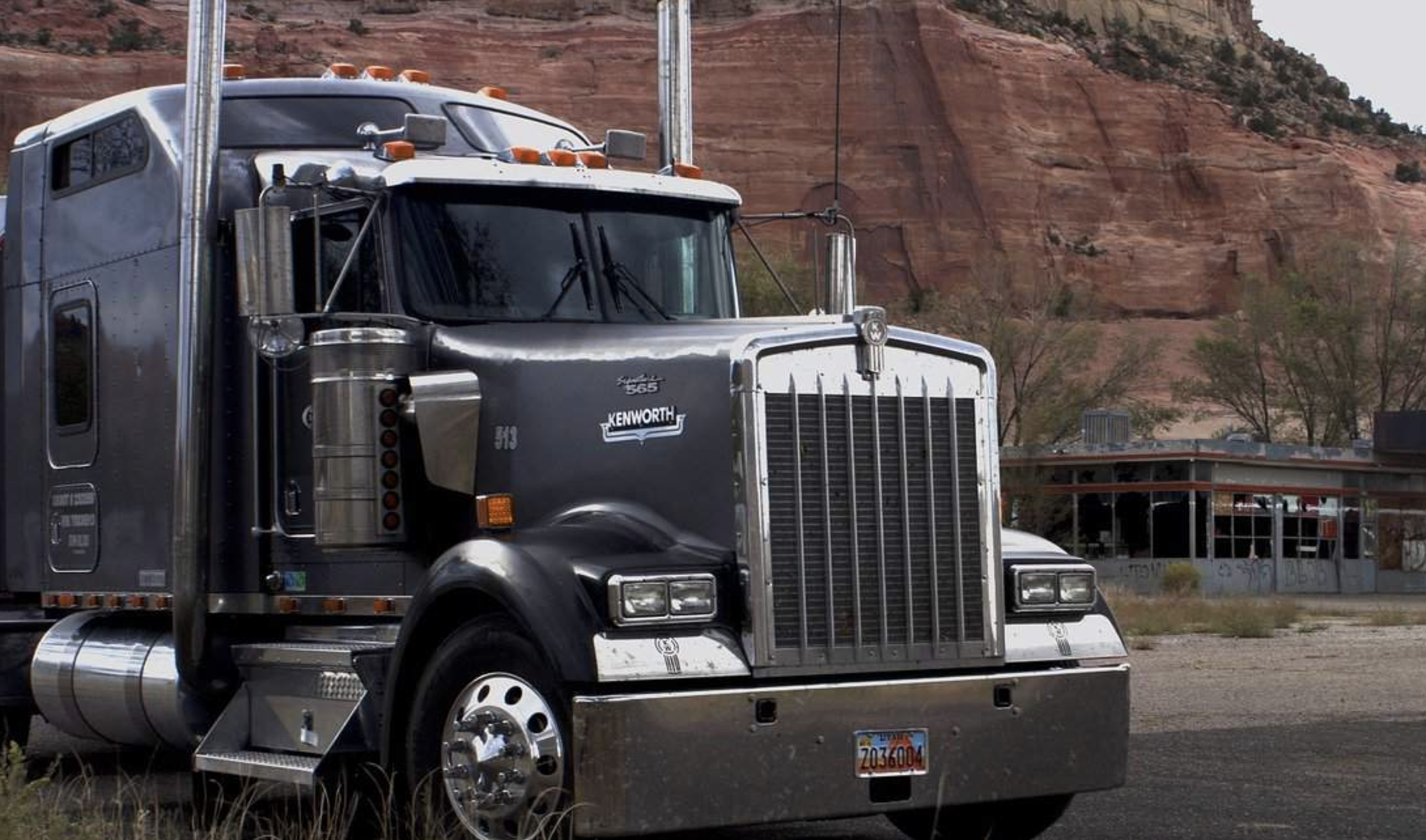 this image shows truck maintenance in St. Louis, MO